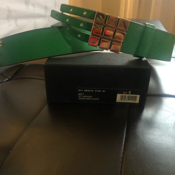 D Squared leather belt.  Women’s size: small
